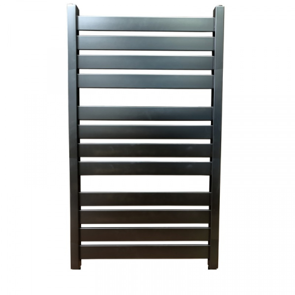 Фото Полотенцесушитель Ника ЛМ-7 100/50 RAL9005 черный матовый*