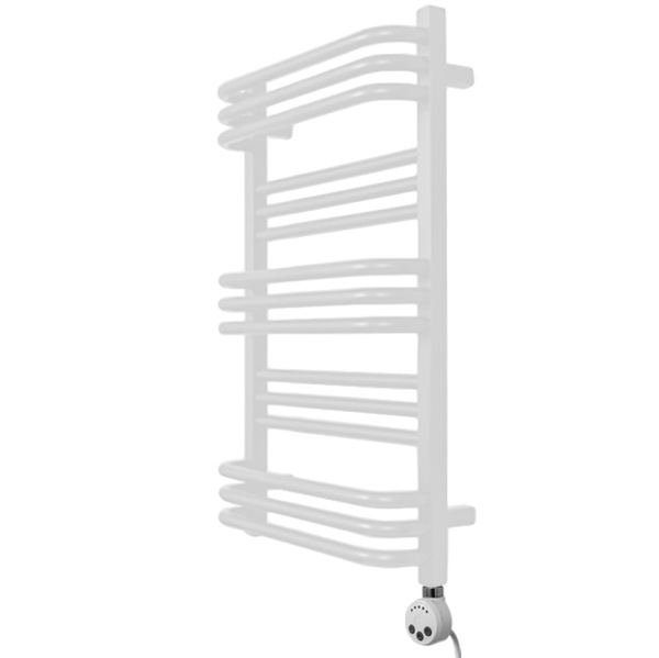 Полотенцесушитель GROIS Mayra GR-012 500х800 П15 (3+3+3+3+3) RAL9003 ПТЭН белый матовый