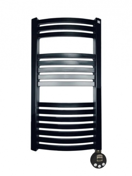 Полотенцесушитель Terma DEXTER 860/500 RAL 9005 черный матовый + TERMI-R