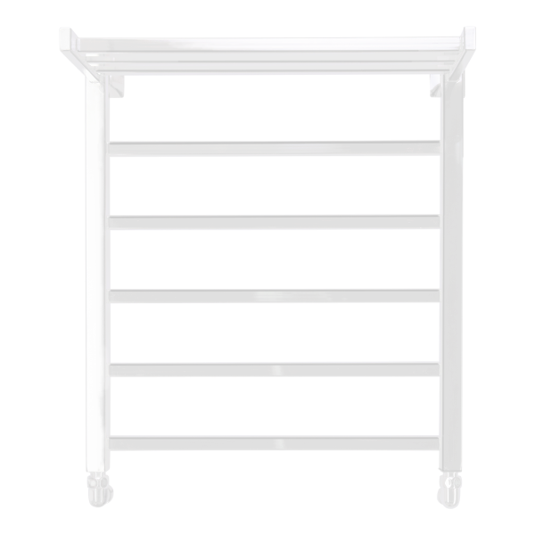 Фото Полотенцесушитель водяной Comfysan Мартэ-К (Marte-K) W-6 60/50 с полкой, белый