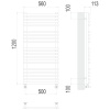 Фото Полотенцесушитель TERMINUS Люкс Кремона П18 500х1200 NEW