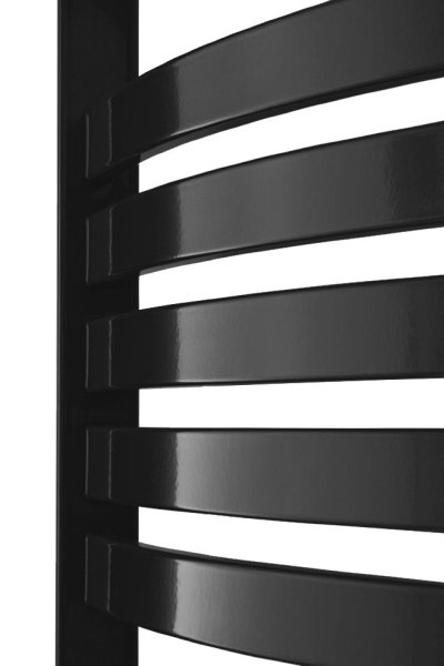 Полотенцесушитель Terma DEXTER 860/500 RAL 9005 черный матовый - фото и схемы подключения