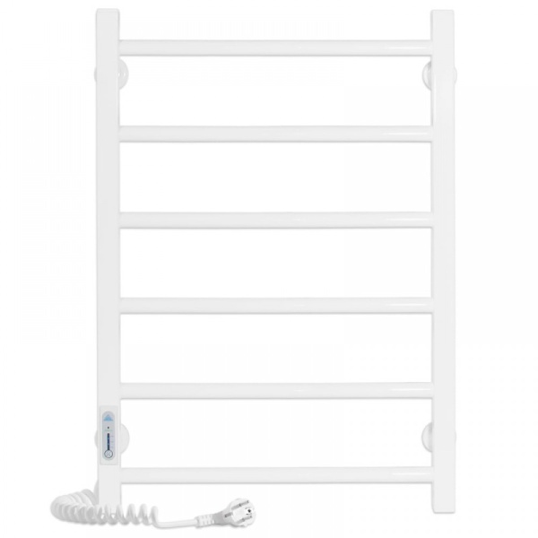 Полотенцесушитель с/т Laris Феличия ЧКБ П6 400/600 левый тэн белый 73207587 RU - фото и схемы подключения