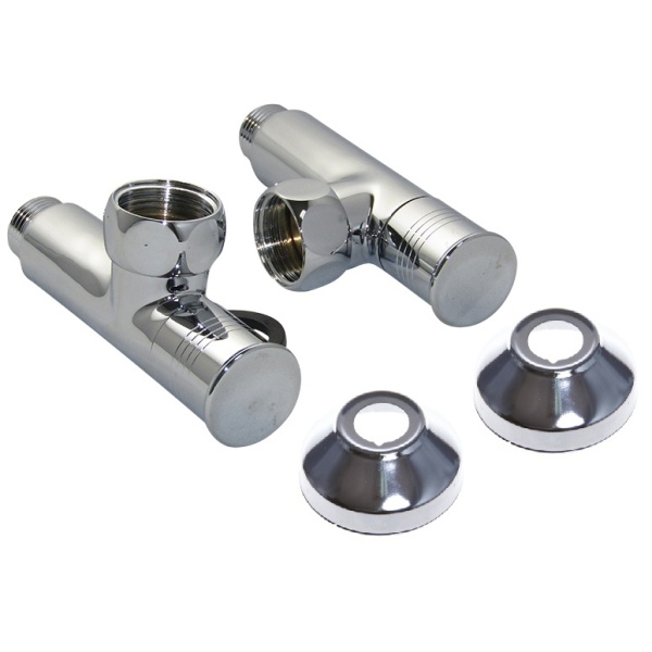 ВЕНТИЛЬ ЗАПОРНЫЙ УГЛОВОЙ КОЛП  1" x 3/4"  г/ш SMT8841SCH1005/2C купить оптом по выгодной цене в Москве