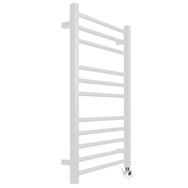 Полотенцесушитель GROIS Alias GR-004 500х800 П11 (3+3+5) RAL9003 ПТЭН белый матовый