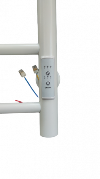 Полотенцесушитель электрический с/т Comfysan Аврора EC-8 80/30, белый - фото и схемы подключения