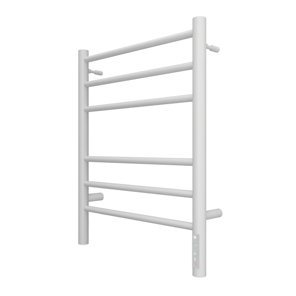 Полотенцесушитель с/т Terminus Электро КС Аврора П6 450/600 (3+3)(new встр диммер) 9003 белый матов - фото и схемы подключения