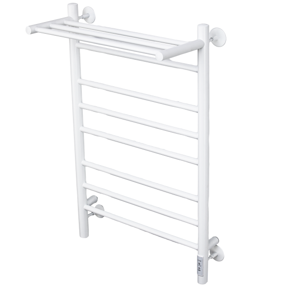 Полотенцесушитель электрический с/т Comfysan Люси (Luce) EC-8 80/50 с полкой, белый - фото и схемы подключения