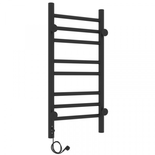 Полотенцесушитель с/т Laris Лаванда ЧКЧ П8 300/700 правый тэн черный 73207625 RU - фото и схемы подключения