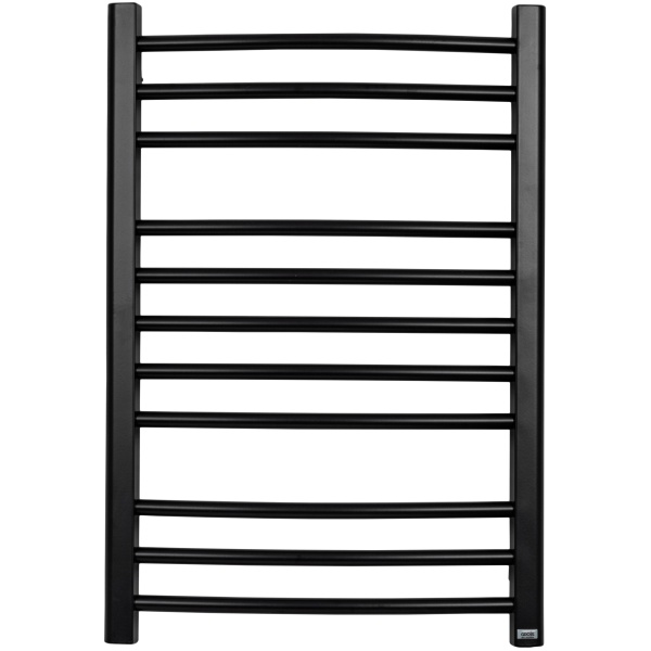 Полотенцесушитель GROIS Todor GR-014 500х800 П11 (3+5+3) RAL9005 черный матовый - фото и схемы подключения