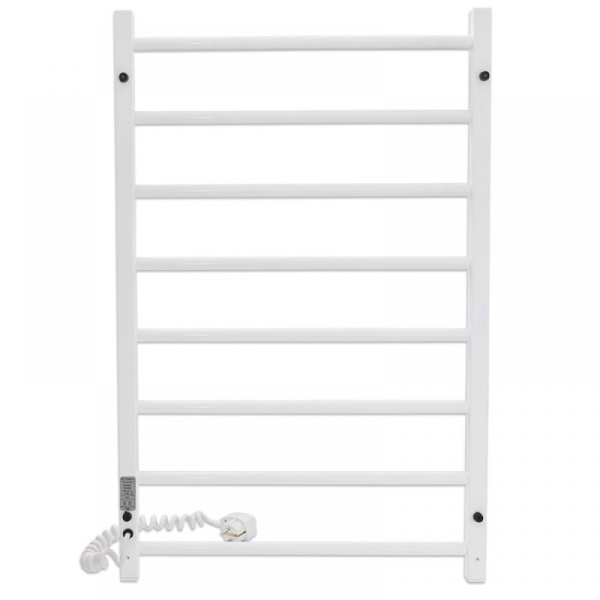 Полотенцесушитель с/т Laris Феличия ЧКБ П8 400/800 правый тэн белый 73207590 RU - фото и схемы подключения