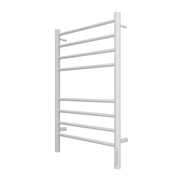 Полотенцесушитель с/т Terminus Электро КС Аврора П8 500/800 (4+4)(new встр диммер) 9003 белый мат - фото и схемы подключения