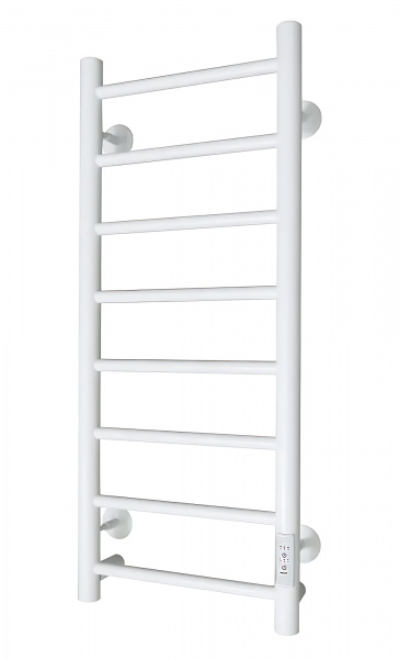 Полотенцесушитель электрический с/т Comfysan Аврора EC-8 80/30, белый - фото и схемы подключения