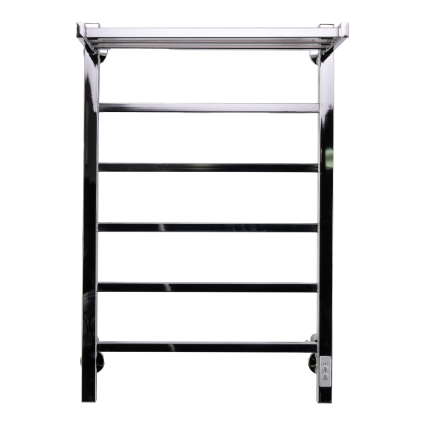 Полотенцесушитель электрический с/т Comfysan Мартэ-К (Marte-K) EC-6 80/50 с полкой, хром - фото и схемы подключения