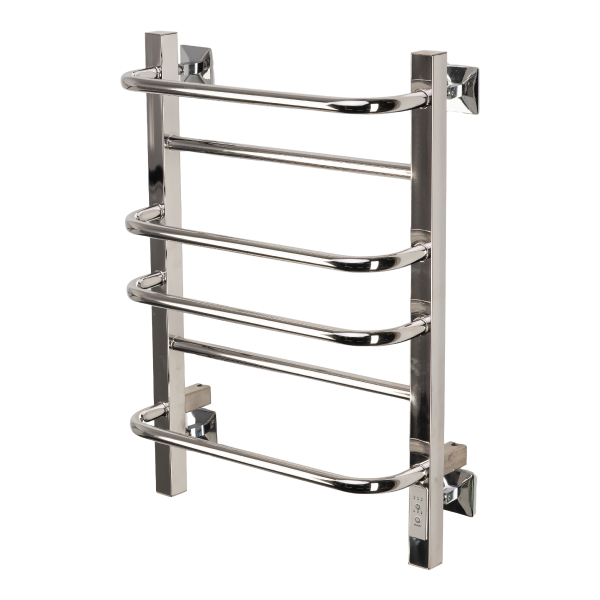 Полотенцесушитель электрический с/т Comfysan Пуро-К (Puro-K) EC-6 60/40, хром - фото и схемы подключения