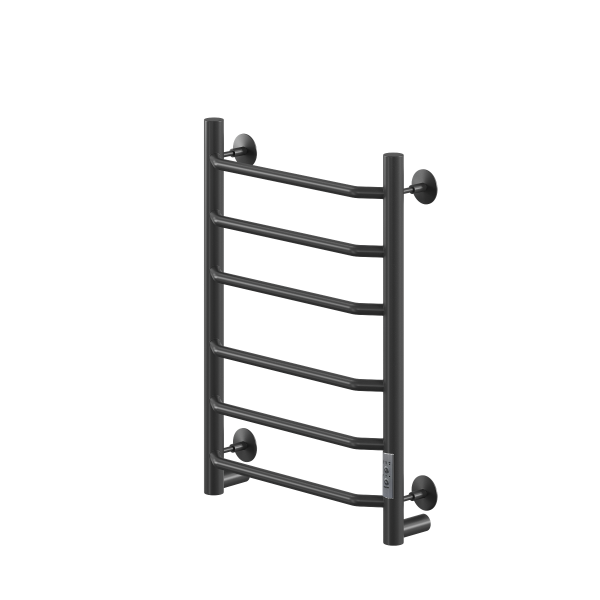 Полотенцесушитель Электрич.кабельный Ника ВЭЙ-3 60/40 RAL9005 черный матовый U - фото и схемы подключения