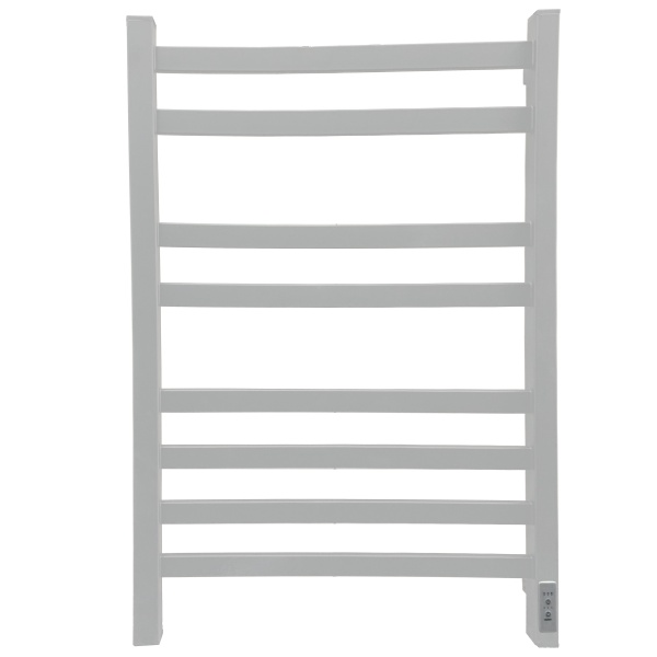 Полотенцесушитель Электрич. с/т GROIS Bruno GR-122 500/800 П8 RAL9003 U белый матовый - фото и схемы подключения