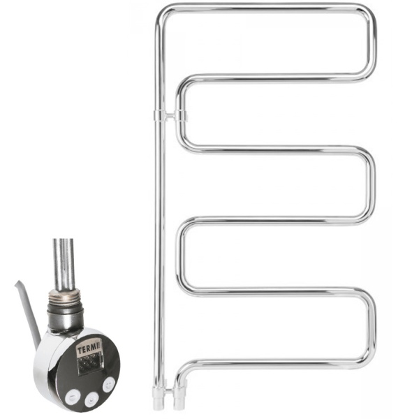 Полотенцесушитель ГРОТА MISTERIO 55/100 ТЭН хром