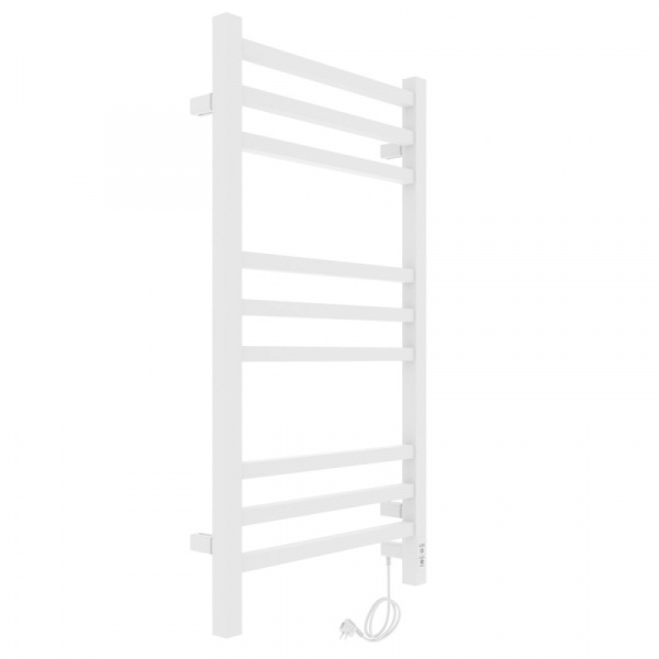 Полотенцесушитель с/т Laris Астор ЧК П9 350/700 правый тэн белый 73207768 RU - фото и схемы подключения
