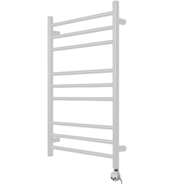 Полотенцесушитель GROIS Nail GR-008 500х800 П9 (3+3+3) RAL9003 ПТЭН белый матовый