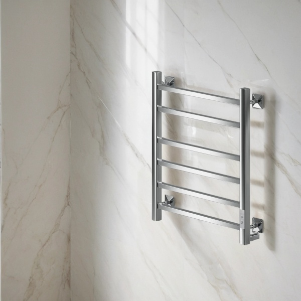 Полотенцесушитель электрический с/т Comfysan Рома-К (Roma-K) EC-6 60/40, хром - фото и схемы подключения